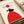 Cultural wall art poster featuring an elegant sheep and bird motif in red and black on cream, capturing the cheerful, auspicious spirit of traditional Showa-era Japanese folk design.