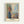 Modern art print showing a contemplative female figure before a mirror, featuring bold brushstrokes and an introspective mood in warm neutral hues.