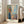 Contemporary wall decor featuring a figure confronting her mirror image, rendered in expressionist technique with muted warm and cool tones creating psychological depth.