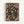 Modern abstract art print featuring energetic rust and black drips over tan, contemplative gestural brushwork displayed as framed wall art.