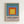 Framed modern art print of overlapping rectangular shapes in cool and warm tones; Albers-inspired geometric abstraction with sophisticated color harmony.