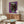 Modern pop art interpretation of Alexander the Great in rich purple tones with graphic silkscreen-style aesthetics, presented as a framed museum-quality print.