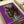 Alexander the Great portrait in striking purples and contrasting hues, executed in dynamic pop art style and mounted as a contemporary gallery wall piece.