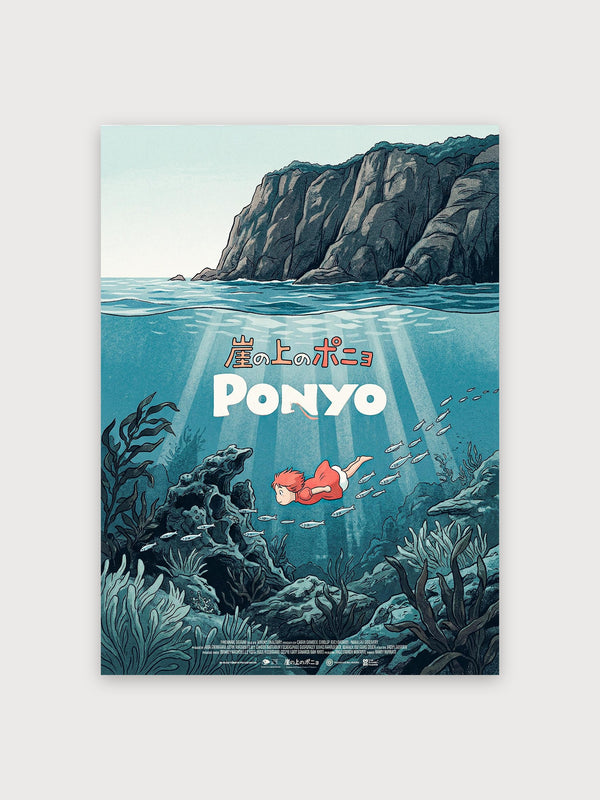 Ponyo Ocean Scene - Digital Download