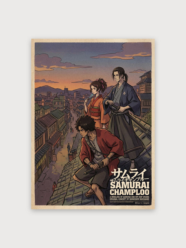 Samurai Champloo Poster - Digital Download