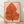 Minimalist line art botanical print featuring a single rust-colored leaf with delicate ink strokes on cream background, evoking serene japandi aesthetics.