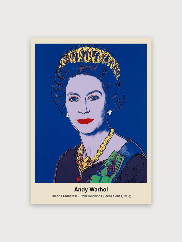 Queen Elizabeth II (Blue) - Digital Download