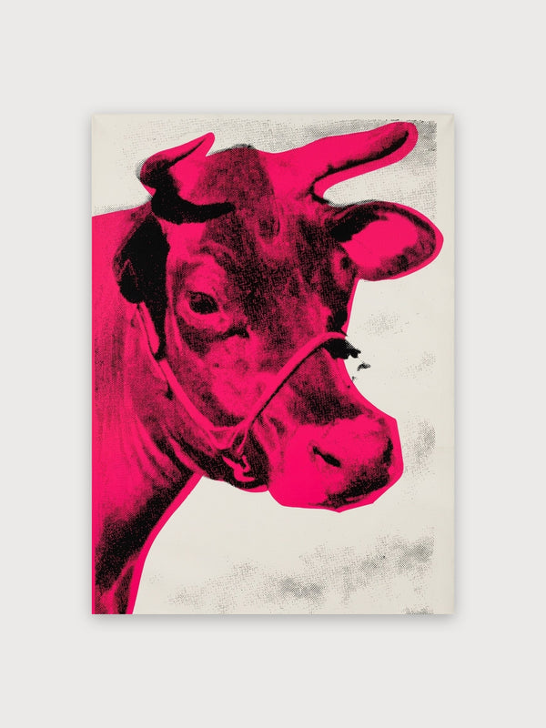 Cow (Red On White) - Digital Download