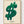 Andy Warhol Dollar Print poster in oak frame