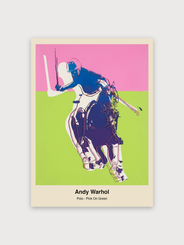 Polo - Pink On Green - Digital Download