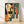 Bauhaus-style geometric poster featuring a jazz trio with trumpet, microphone, and piano rendered in cream, gold, rust orange, and teal shapes on a dark background, framed on a wall.