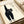 Showa-style black cat wall decor featuring traditional Japanese woodblock print characteristics with playful, folk-inspired appeal in monochrome tones.