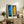Zen-inspired framed print with flowing blue abstract shapes and white space creating a calm, meditative aesthetic.