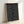 Framed abstract poster with a playful black cat figure intertwined with geometric wave and peak patterns in a minimalist monochrome composition.