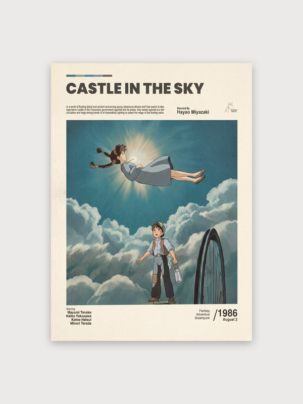 Castle In The Sky Miyazaki - Digital Download