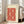 Japandi-style framed poster showcasing a traditional Japanese textile scroll pattern in terracotta, cream, and off-white with elegant geometric and organic motifs.