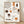 Minimalist line art poster depicting a coffee brewing ritual with kettle, cup, spoon, and orange slice in cream, tan, and brown tones, creating a warm and cozy domestic scene.