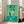Poster art featuring simplified abstract shapes in warm colors arranged on a serene green ground, embodying elegantly spare modern aesthetic.