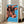 Orange cow silhouette pop art print on blue background, contemporary framed poster with bold graphic impact and minimalist composition.