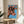 Pop art cow poster in vivid orange and blue, framed contemporary print with bold graphic design and vibrant color contrast.