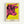 Framed modern art print showcasing a playful pink cow portrait in pop art style with striking yellow field and graphic black lines.