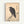 Serene woodblock-style wall art depicting a solitary crow resting on stone, executed in traditional monochromatic ink technique with contemplative mood.