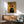 Modern wall art featuring a chic golden retriever adorned with chain accessories, rendered in pop art style with warm gold and cream tones and witty charm.