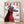 Modern framed poster featuring a sleek whippet dog on a stylish red, white, and gray magazine-style cover design with sophisticated black accents.