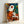 Modern art poster displaying whimsical surrealist composition with fragmented forms and curved lines in a warm, earthy color palette.