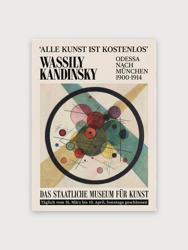 Kandinsky Abstract Geometric Circle 1900 - Digital Download