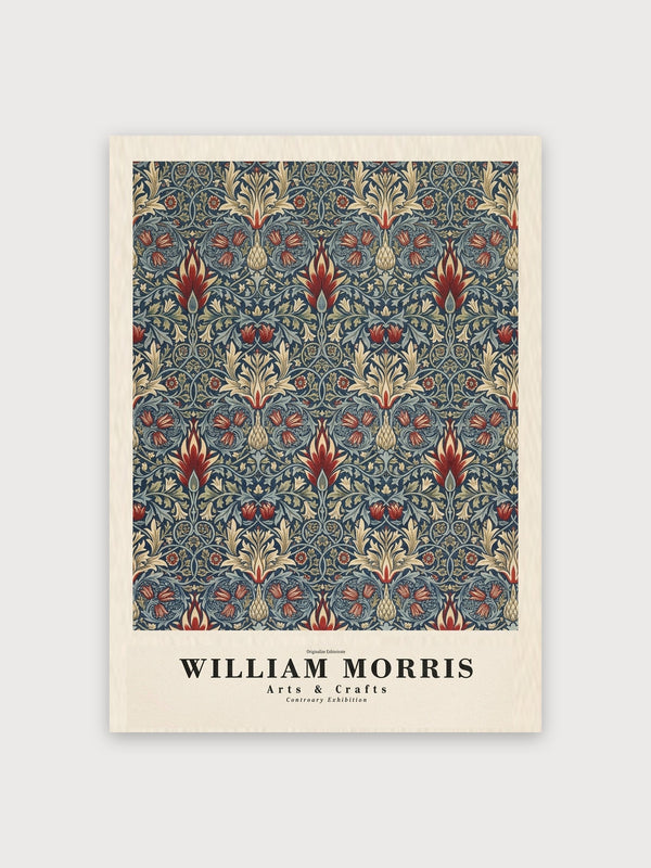 William Morris Arts Crafts Floral - Digital Download