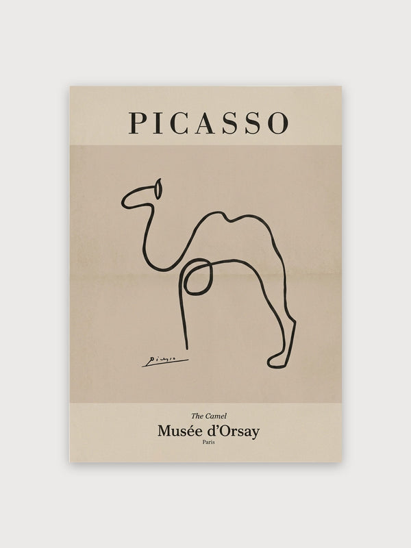 Picasso The Camel Museum Poster - Digital Download