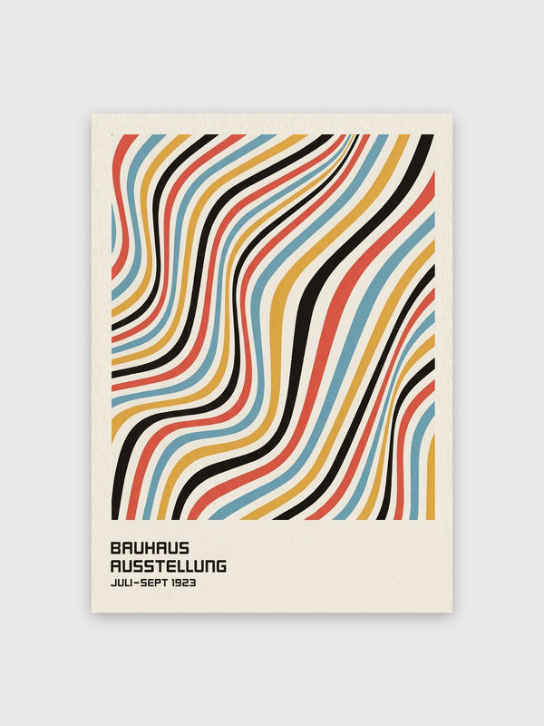 Bauhaus Ausstellung 1923 Geometric Waves - Digital Download