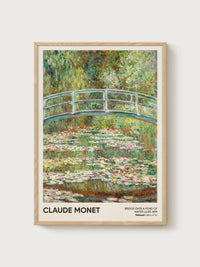 Monet Water Lilies Bridge 1899