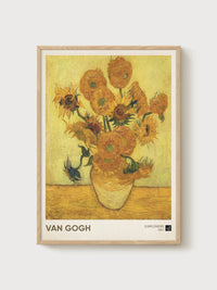 Van Gogh Sunflowers 1889