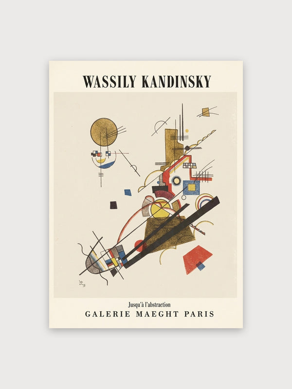 Kandinsky Jusqu'à L'Abstraction Gallery Poster - Digital Download