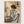 Morning Coffee Art Print poster in oak frame