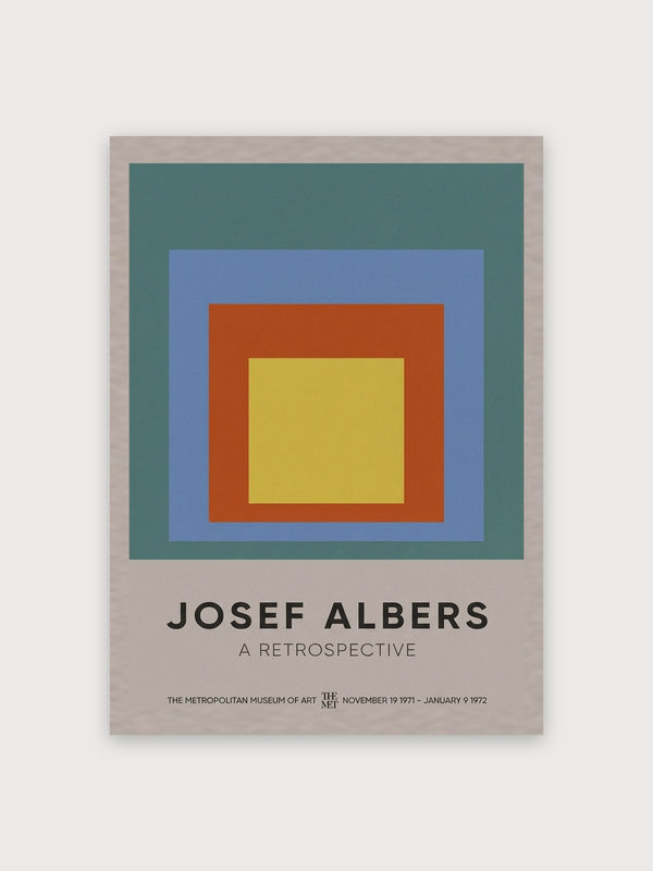 Albers Retrospective Abstract Squares - Digital Download