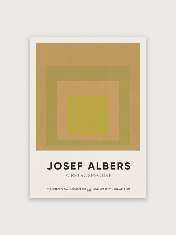 Josef Albers Retrospective 1971 - Digital Download