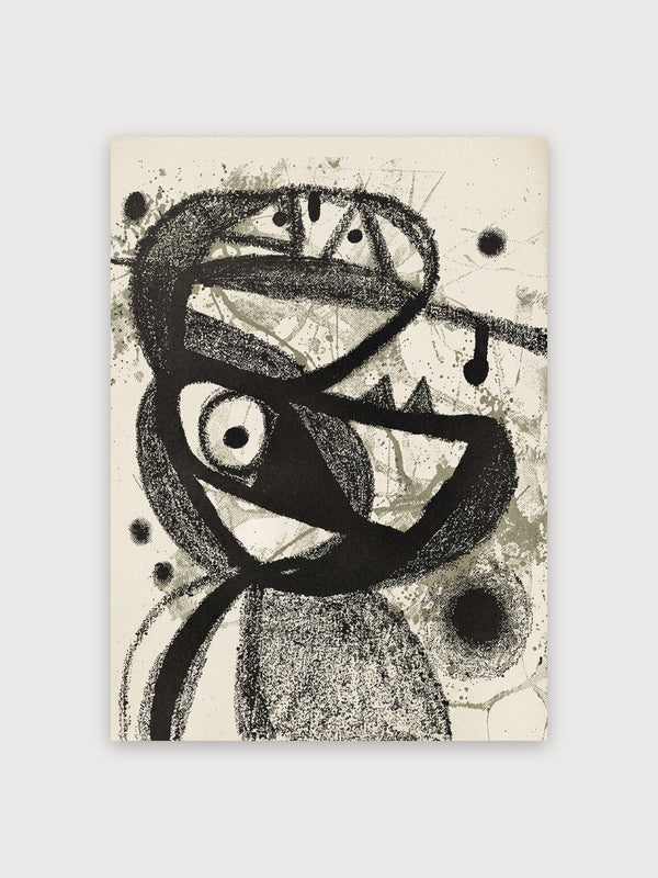 Abstract Stippled Face Composition - Digital Download