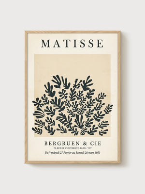 Matisse Painting Poster poster in oak frame