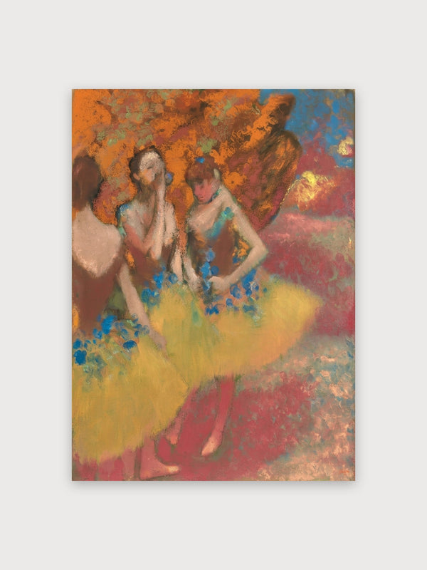 Three Dancers in Yellow Skirts - Digital Download