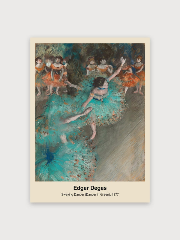 Swaying Dancer (Dancer in Green) - Digital Download