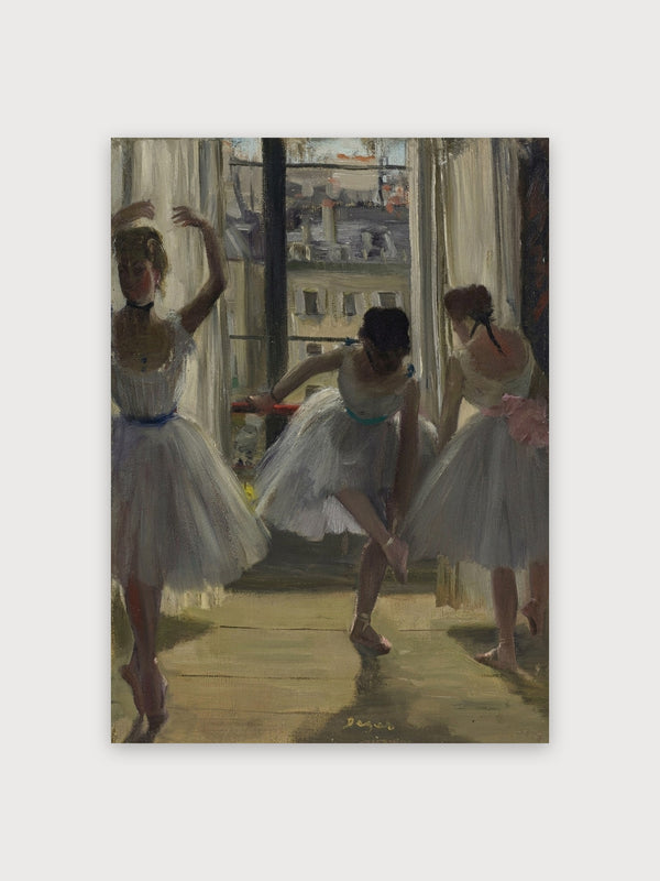 Three Dancers in an Exercise Hall - Digital Download