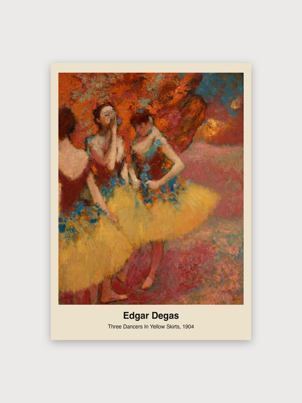 Three Dancers In Yellow Skirts - Digital Download