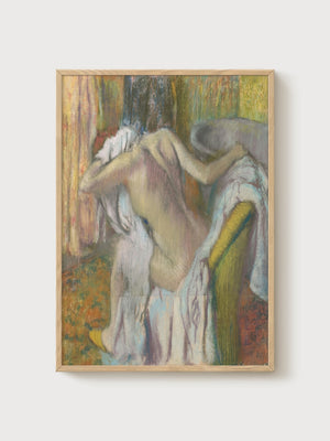 Edgar Degas Poster poster in oak frame