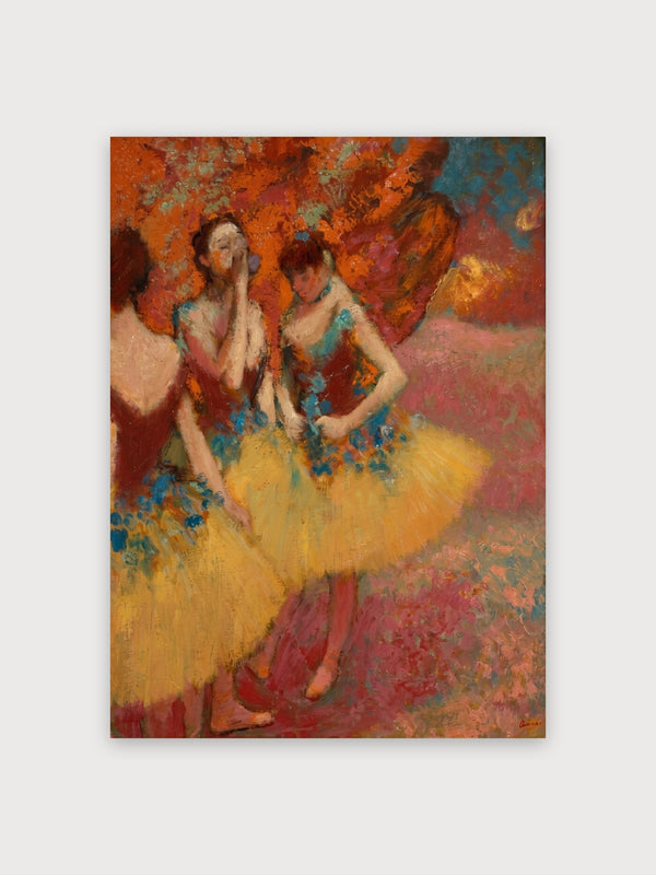 Three Dancers In Yellow Skirts - Digital Download