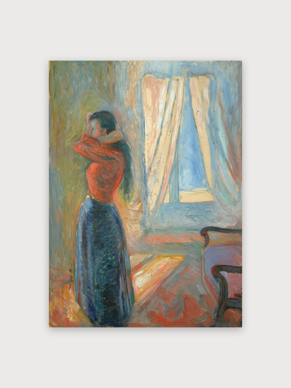 Woman Looking In The Mirror - Digital Download