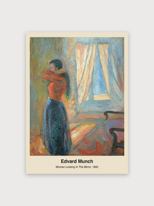 Woman Looking In The Mirror - Digital Download