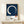 Minimalist framed poster of an indigo enso circle brushstroke against light background, blending Japanese tradition with modern japandi design sensibility.